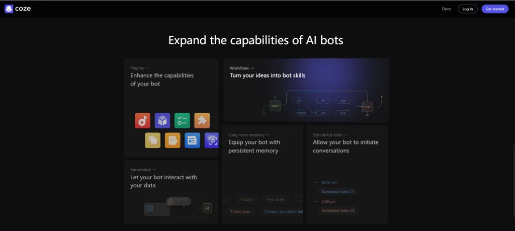 字节跳动推出“Coze 扣子”AI Bot 开发平台，功能和优势有哪些？